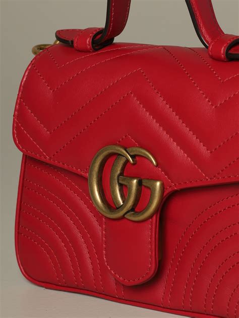 red gucci crossbody purse|unisex Gucci crossbody.